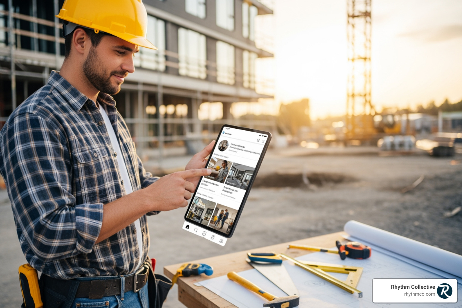 contractor-social-media-marketing-engage-showcase-and-grow-image contractor social media marketing